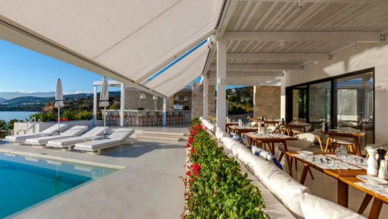 Agios Nikolaos Kreta, Agios Nikolaos: Deluxe 5* Hotel mit Privatstrand zu verkaufen Gewerbe kaufen